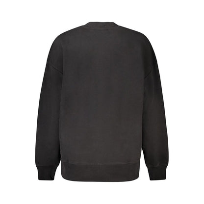 Black Cotton Women Sweater