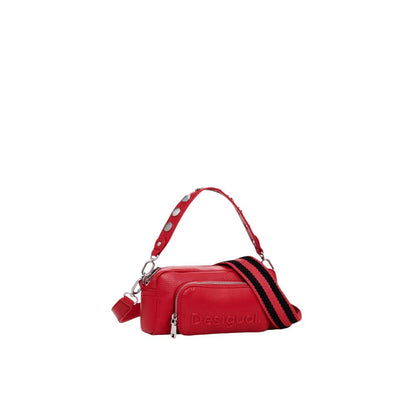 Rote Handtasche aus Polyethylen