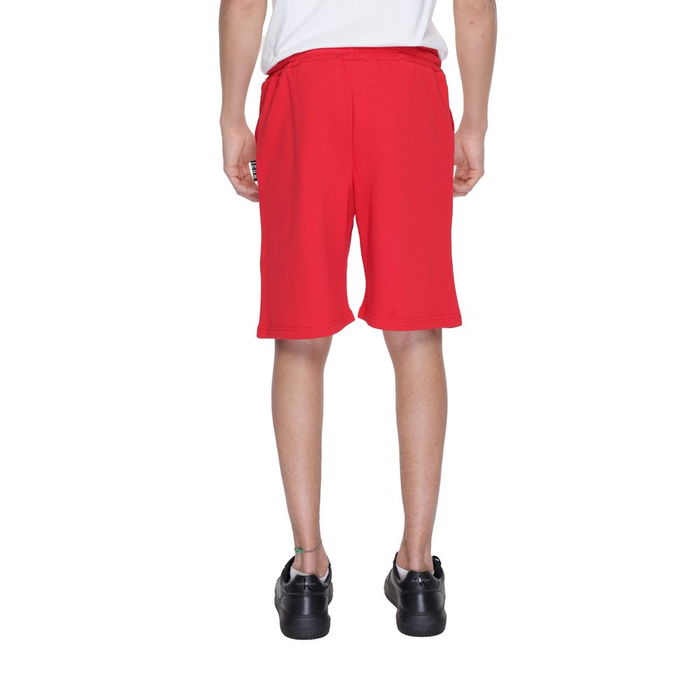 Rote Baumwollshorts