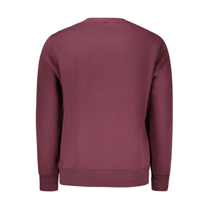 Red Cotton Men Sweater