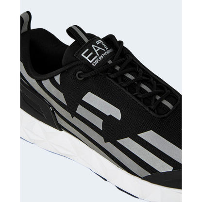 Black Polyester Sneaker