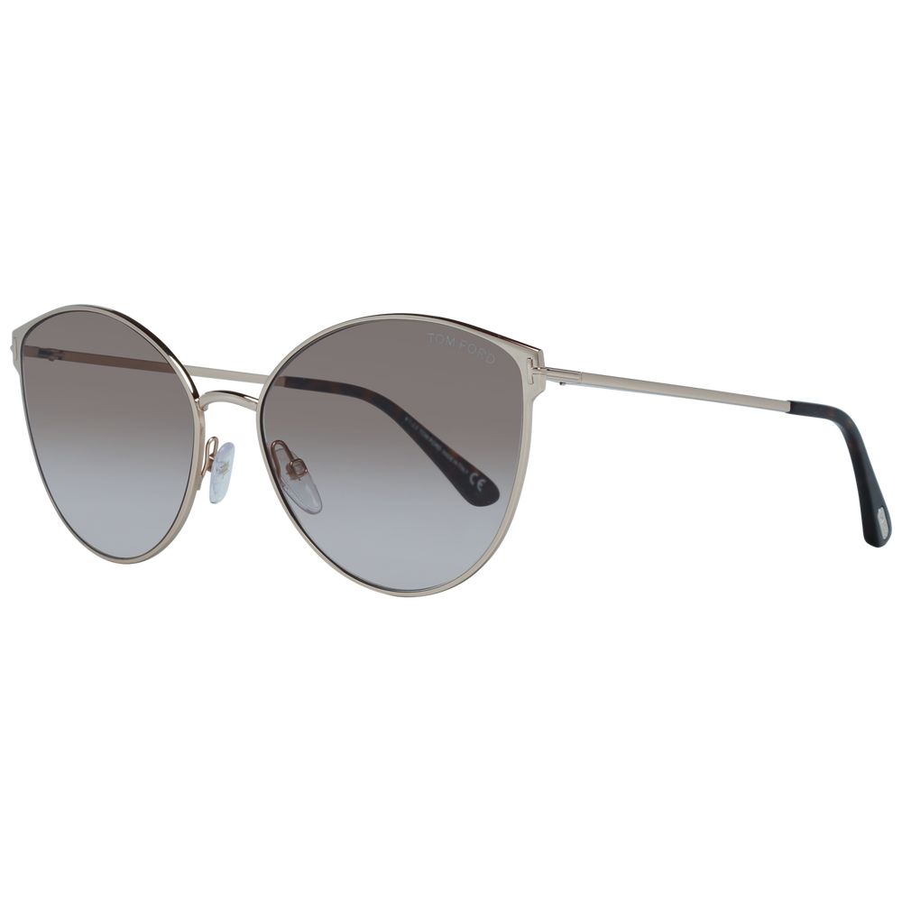 Goldene Sonnenbrille für Damen