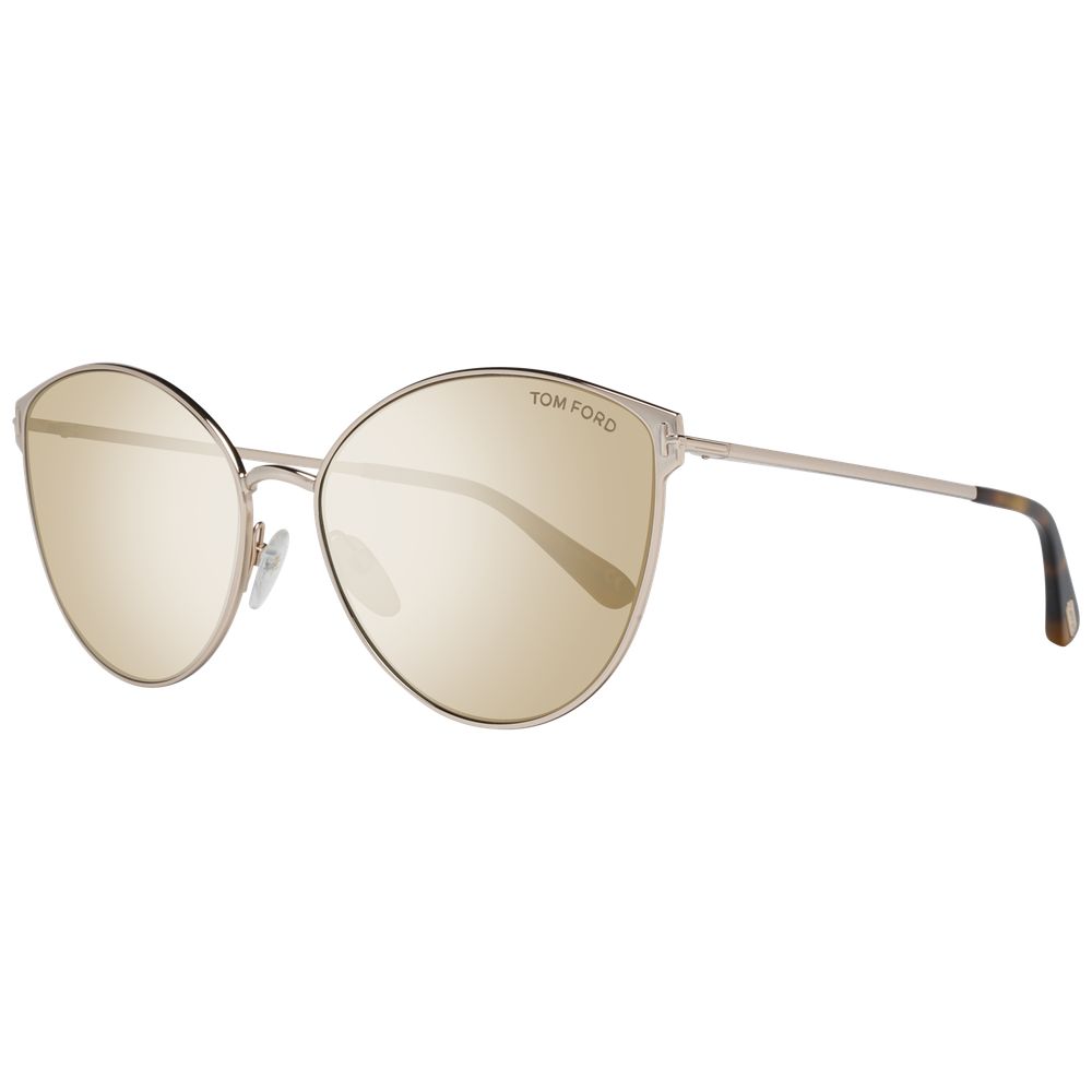 Goldene Sonnenbrille für Damen