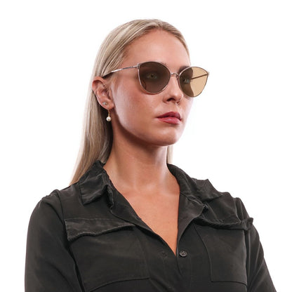 Goldene Sonnenbrille für Damen