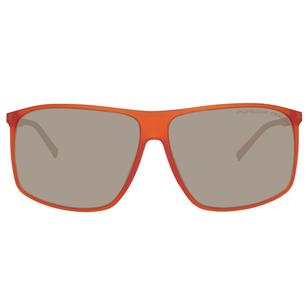 Orangefarbene Sonnenbrille für Männer