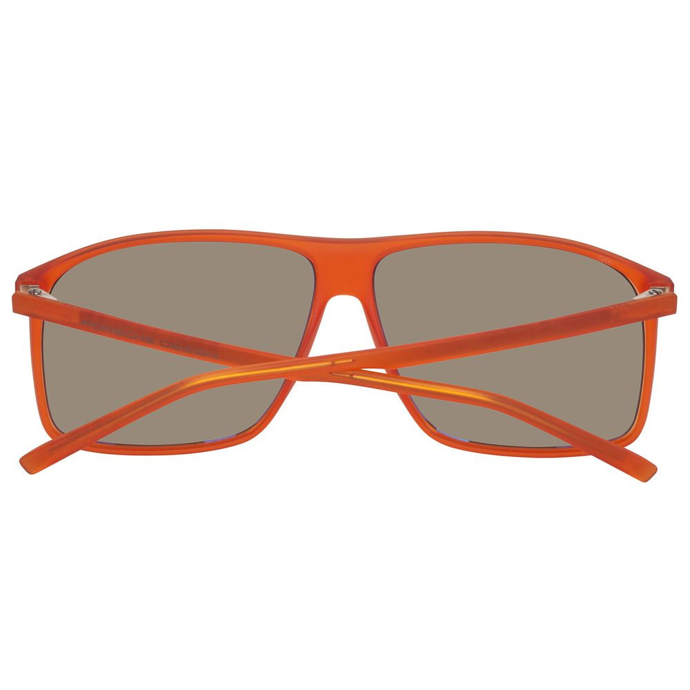 Orangefarbene Sonnenbrille für Männer