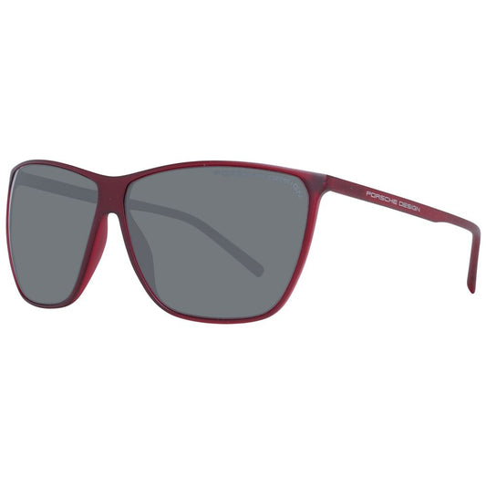 Rote Unisex-Sonnenbrille