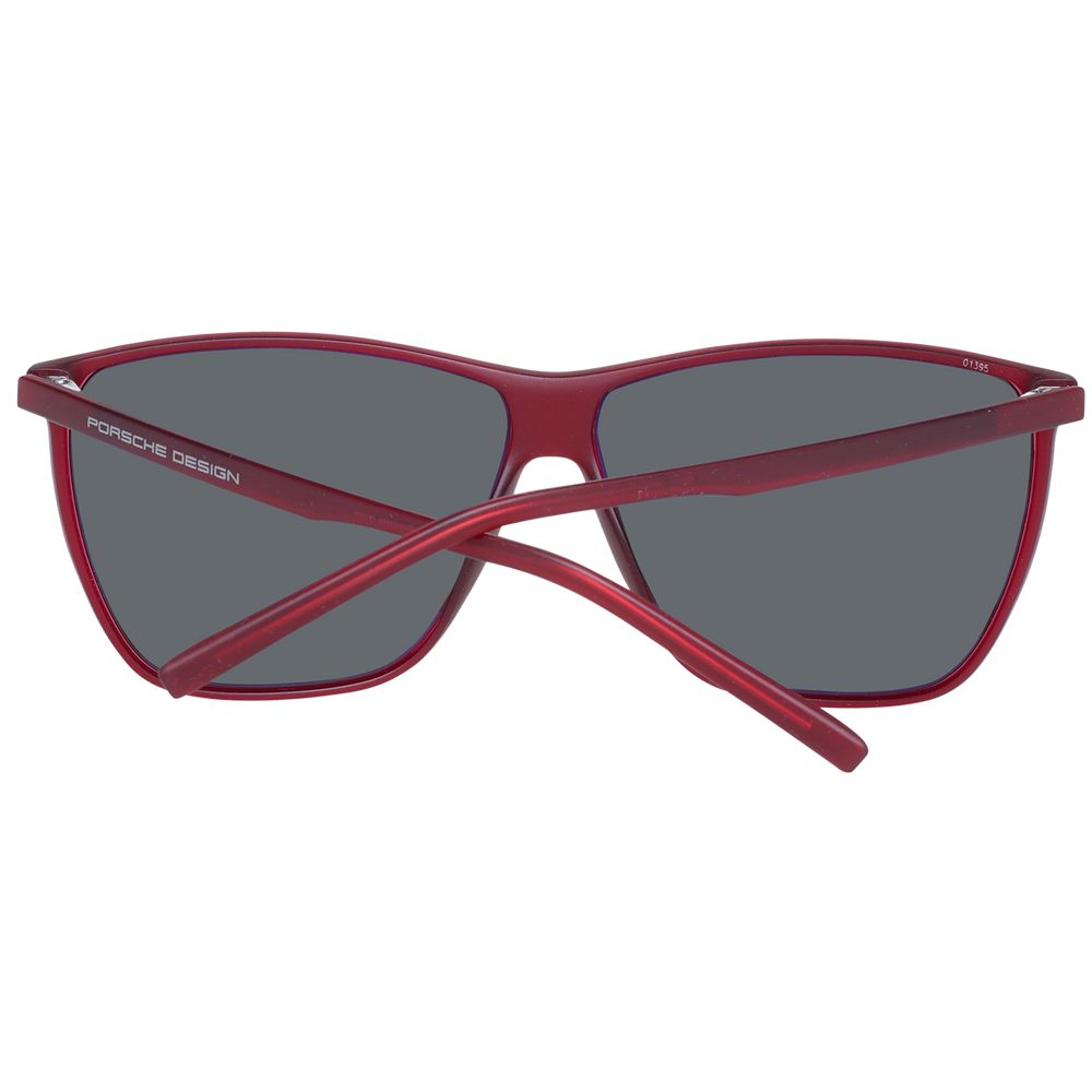 Rote Unisex-Sonnenbrille