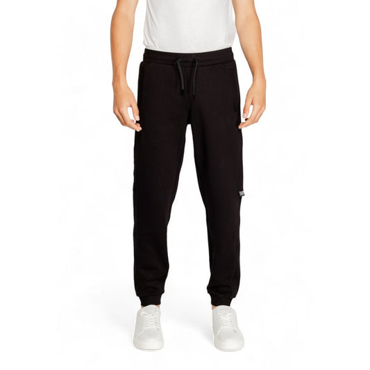 Black Cotton Jeans & Pant