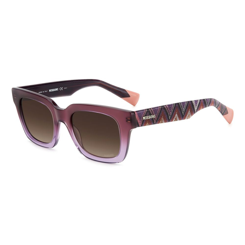 Lila Sonnenbrille aus Acetat