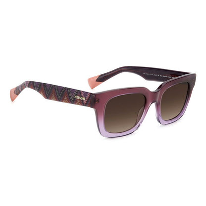 Lila Sonnenbrille aus Acetat