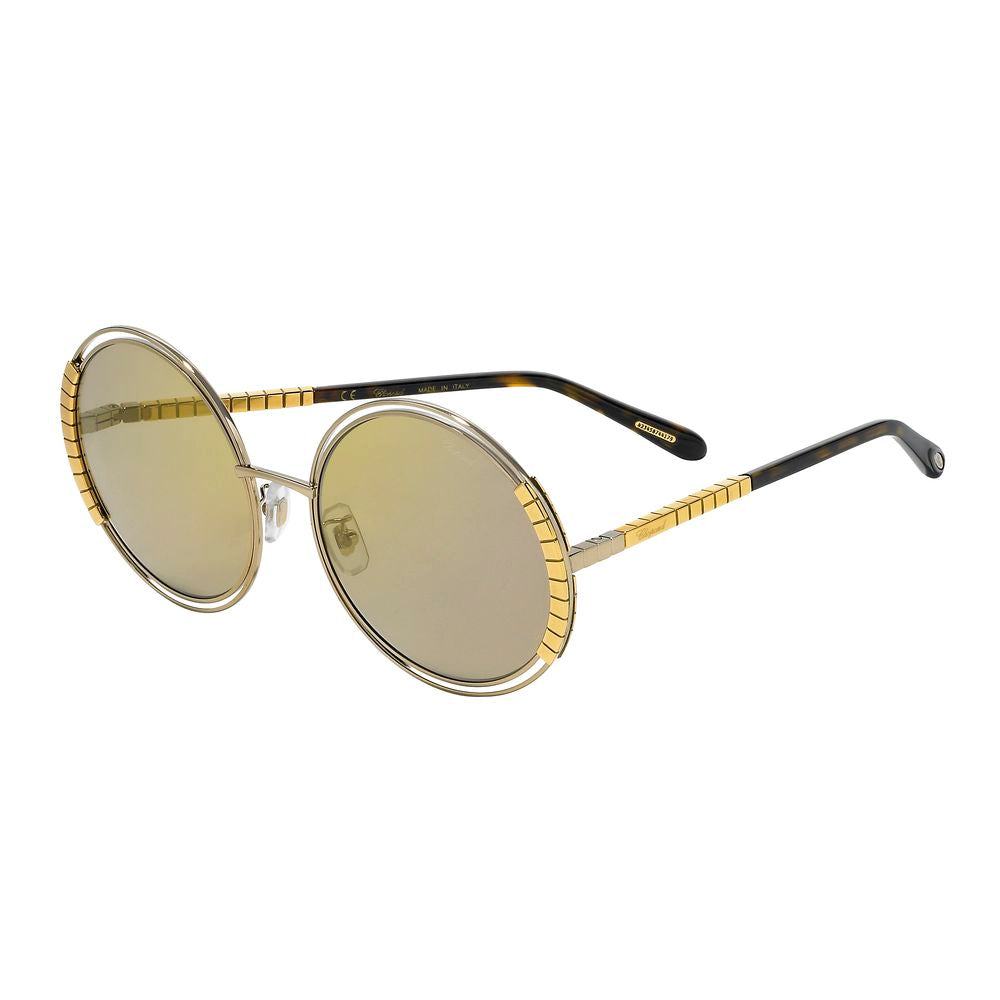 Goldene Sonnenbrille aus Acetat