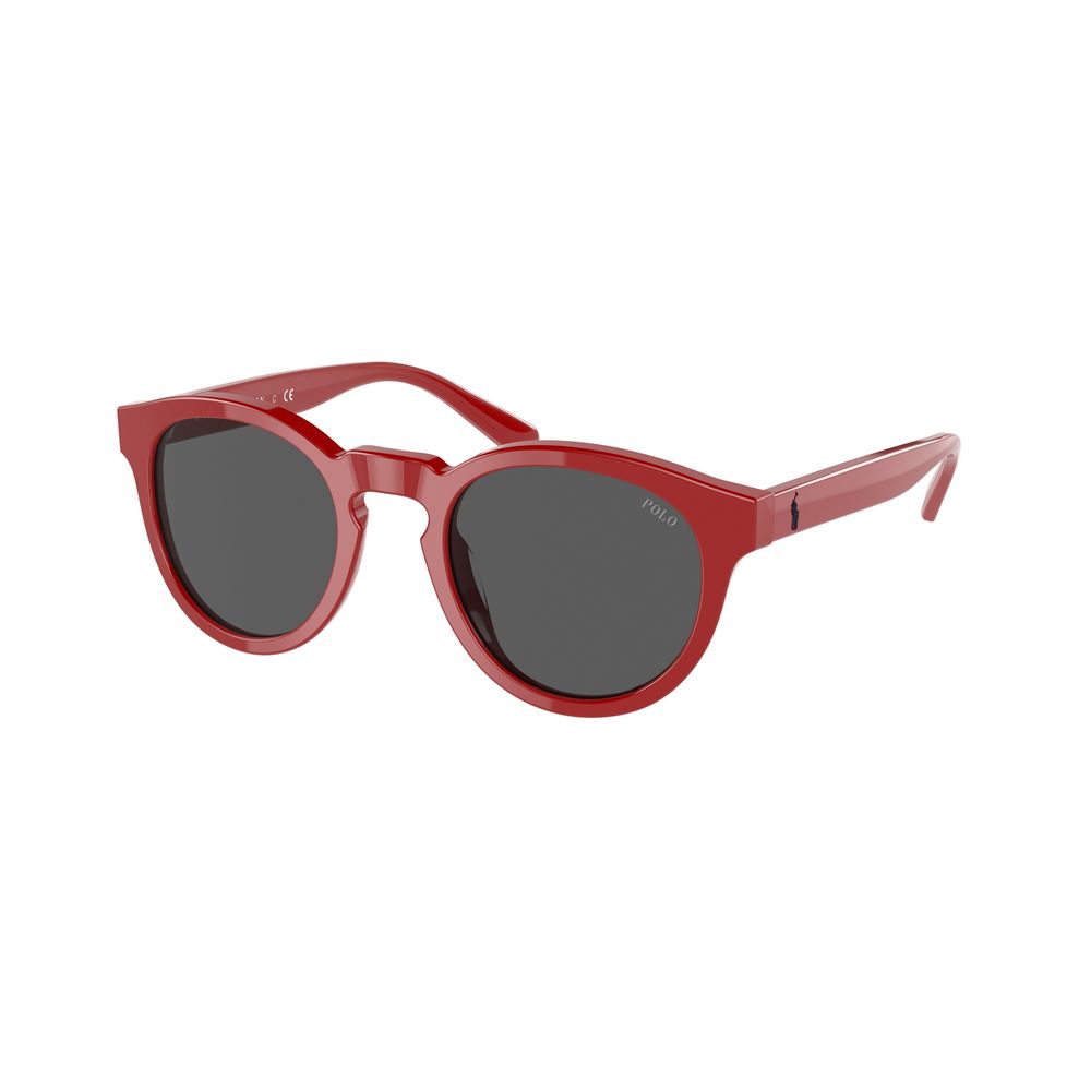 Rote Sonnenbrille aus Acetat