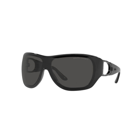 Schwarze Sonnenbrille aus Acetat