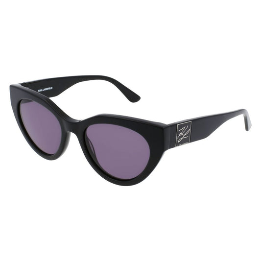 Schwarze Sonnenbrille aus Acetat