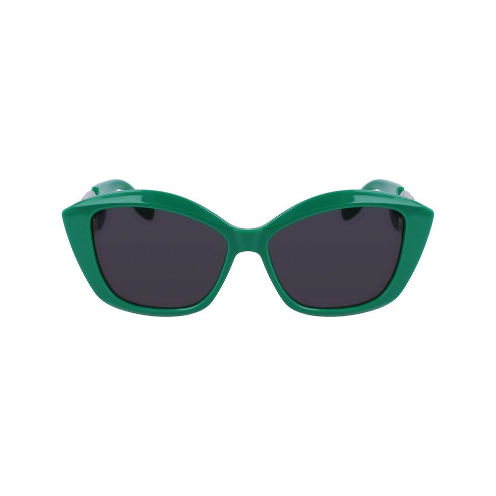 Green Injected Sunglasses