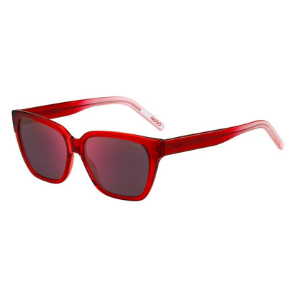 Rote Sonnenbrille aus Acetat