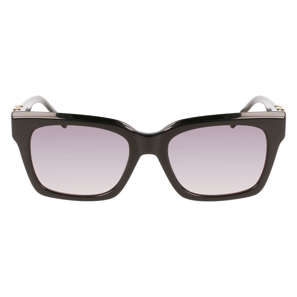 Schwarze Sonnenbrille aus Acetat