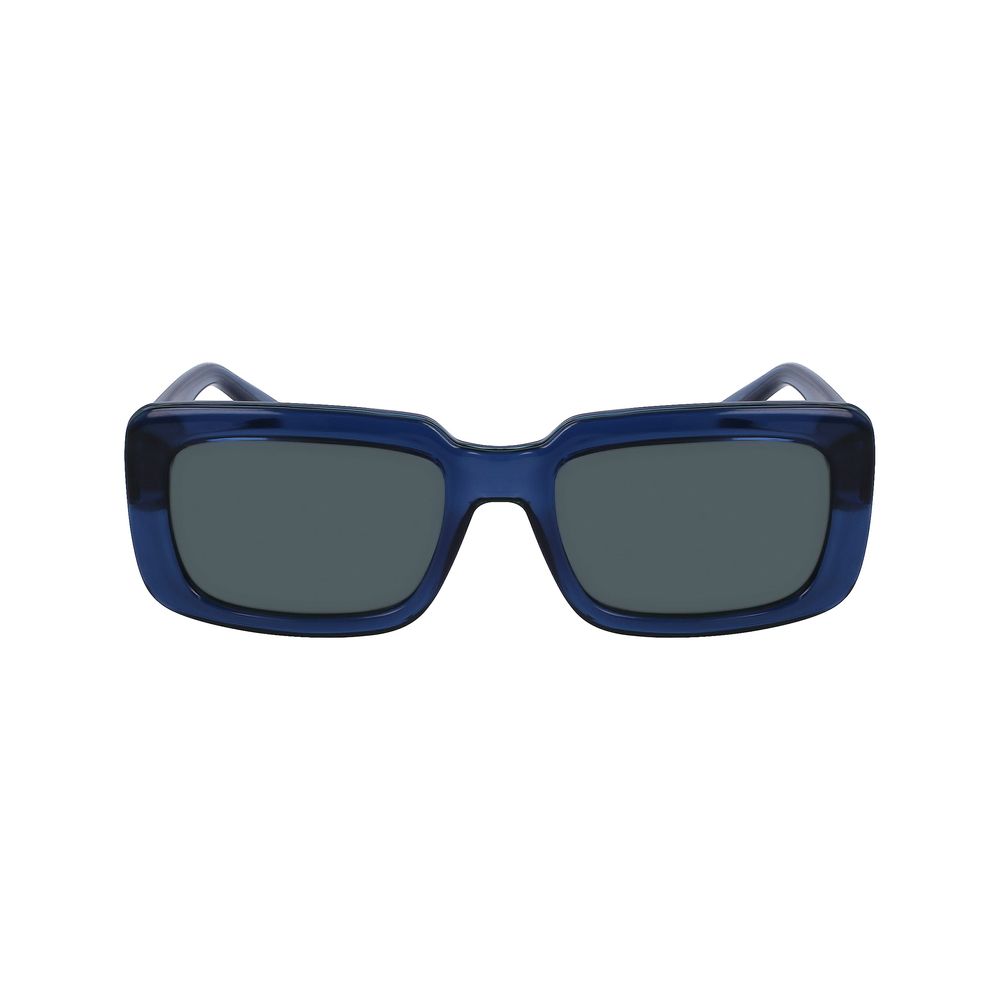 Blaue Sonnenbrille mit Spritzguss-Optik