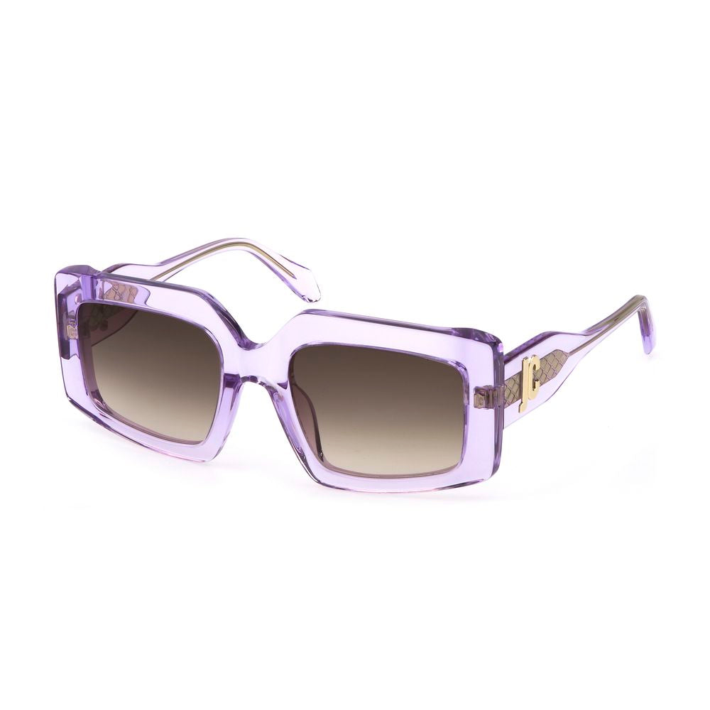 Lila Sonnenbrille aus Acetat