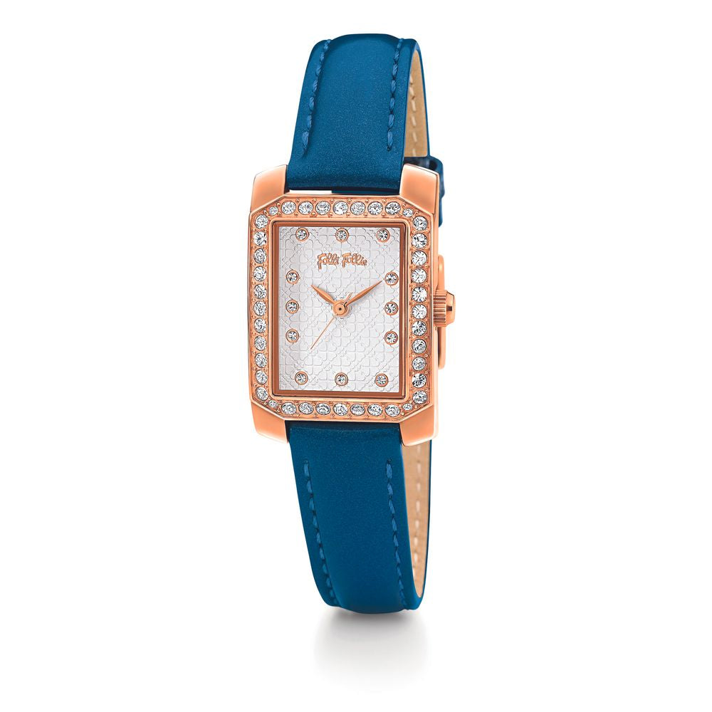 Blue Leather Watch