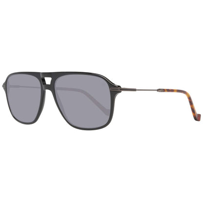 Schwarze Sonnenbrille aus Acetat