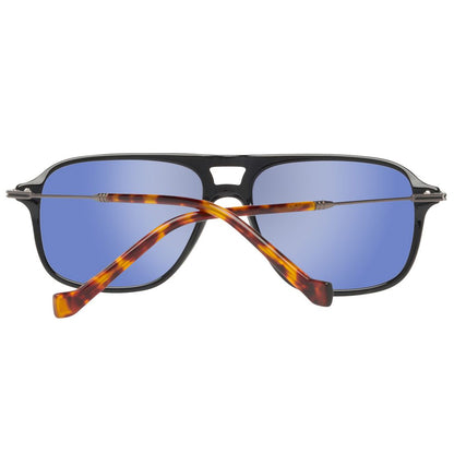 Schwarze Sonnenbrille aus Acetat