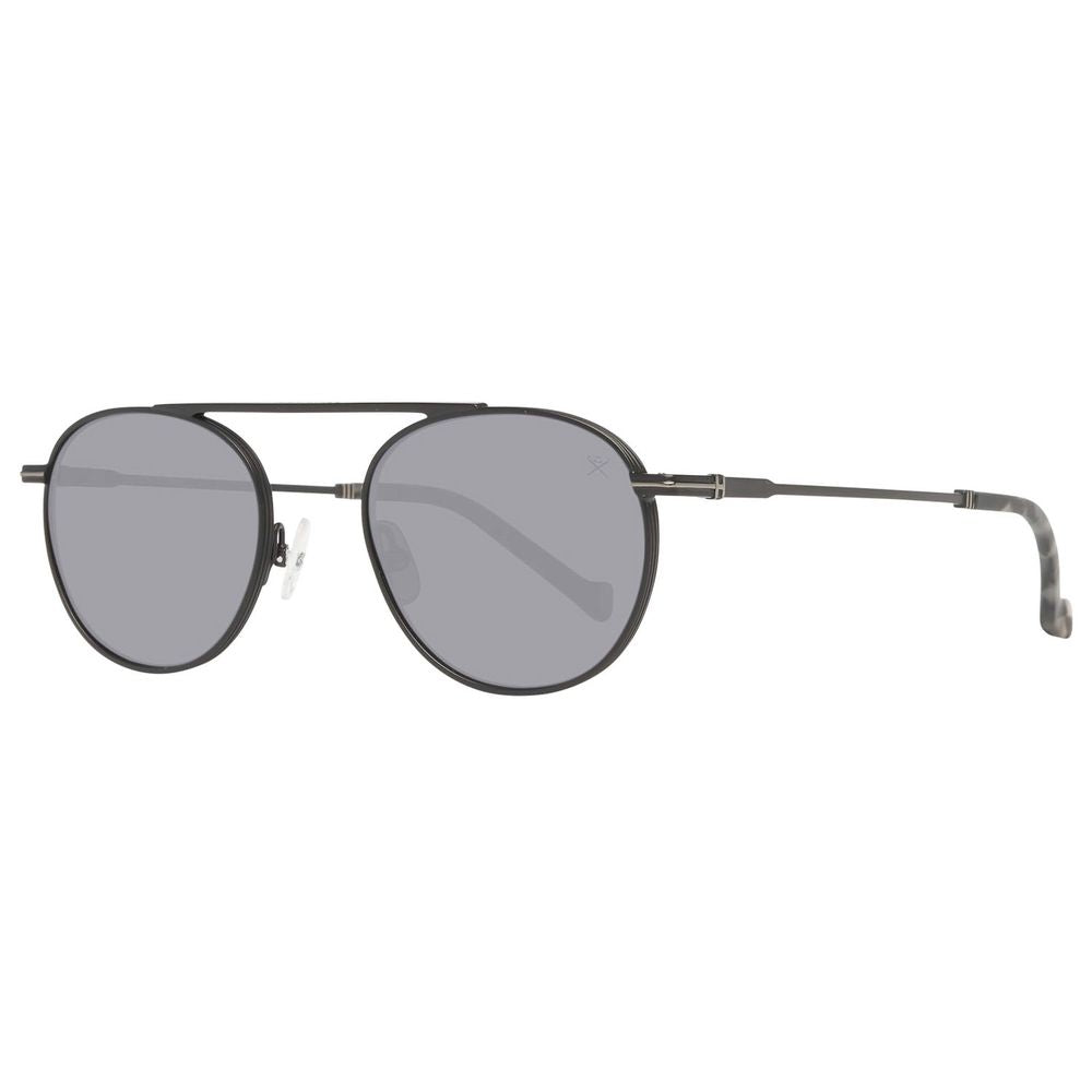 Schwarze Sonnenbrille aus Metall