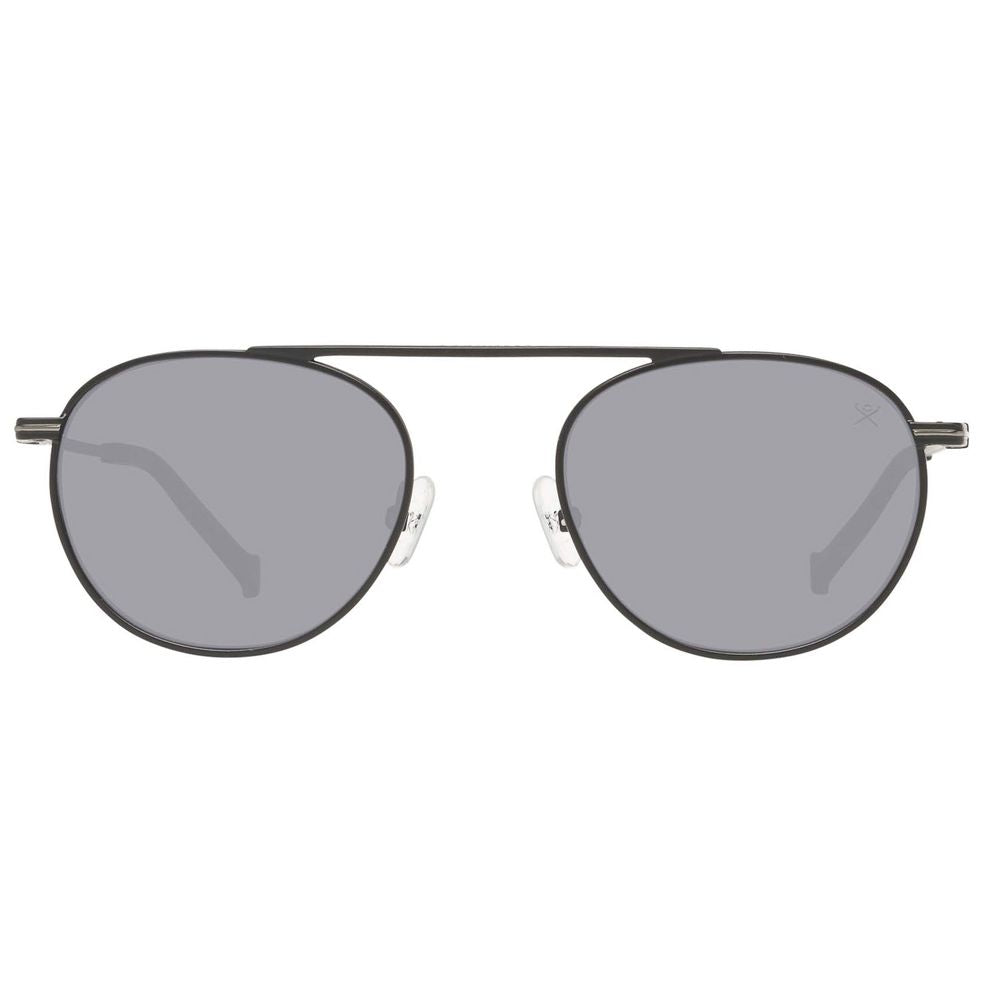 Schwarze Sonnenbrille aus Metall