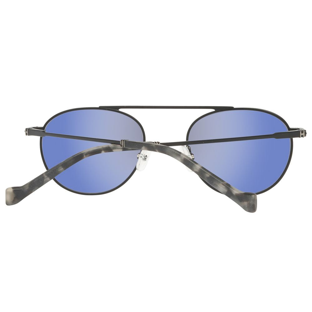 Schwarze Sonnenbrille aus Metall