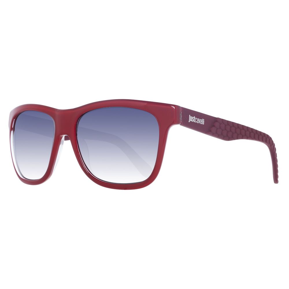 Rote Sonnenbrille aus Kunststoff