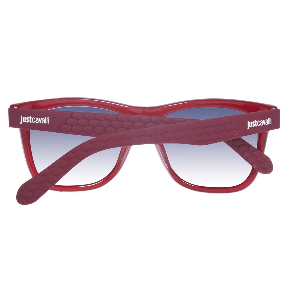 Rote Sonnenbrille aus Kunststoff