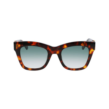 Braune Sonnenbrille aus Acetat