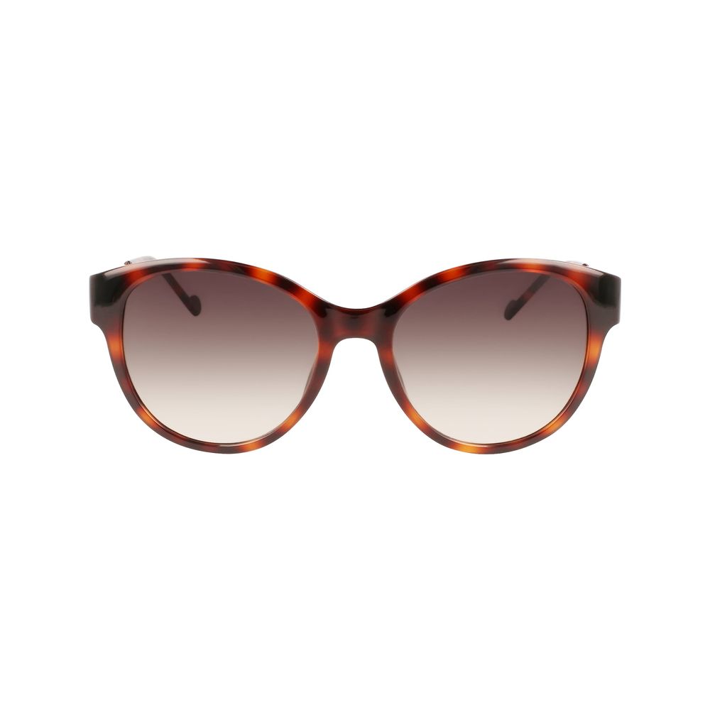 Brown Injected Sunglasses