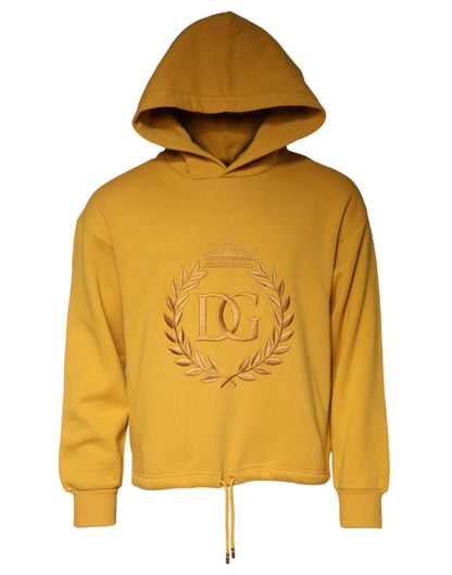 Mustard DG Hooded Men Sweatshirt Sweater