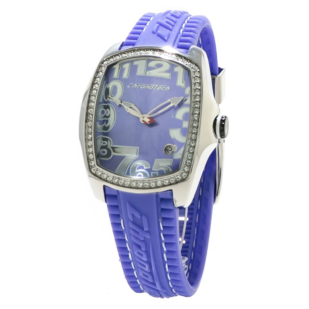 Blaue Gummiuhr