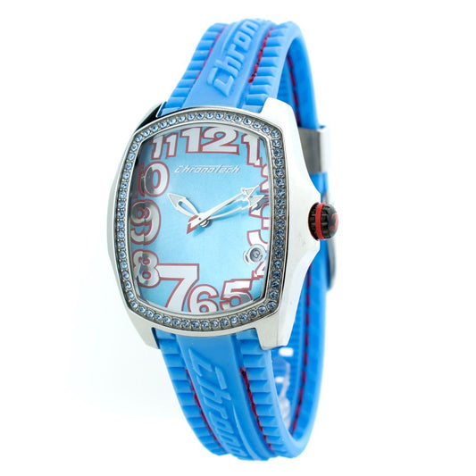 Blaue Gummiuhr