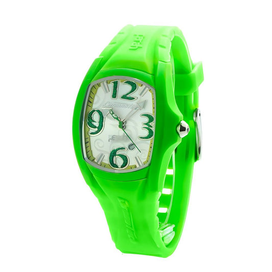 Grüne Gummiuhr