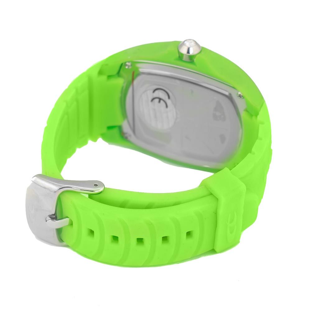 Grüne Gummiuhr