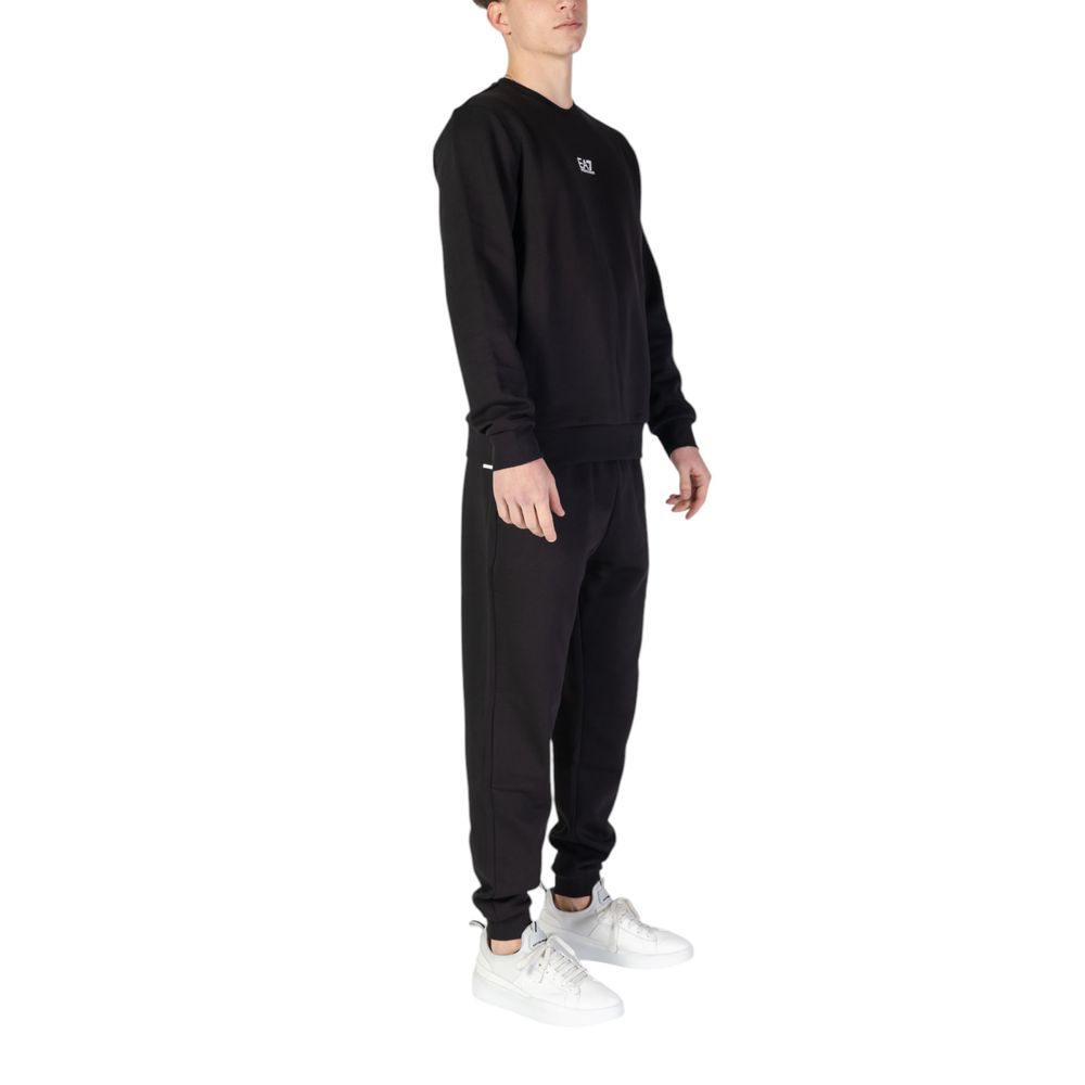 Black Cotton Sweatsuit