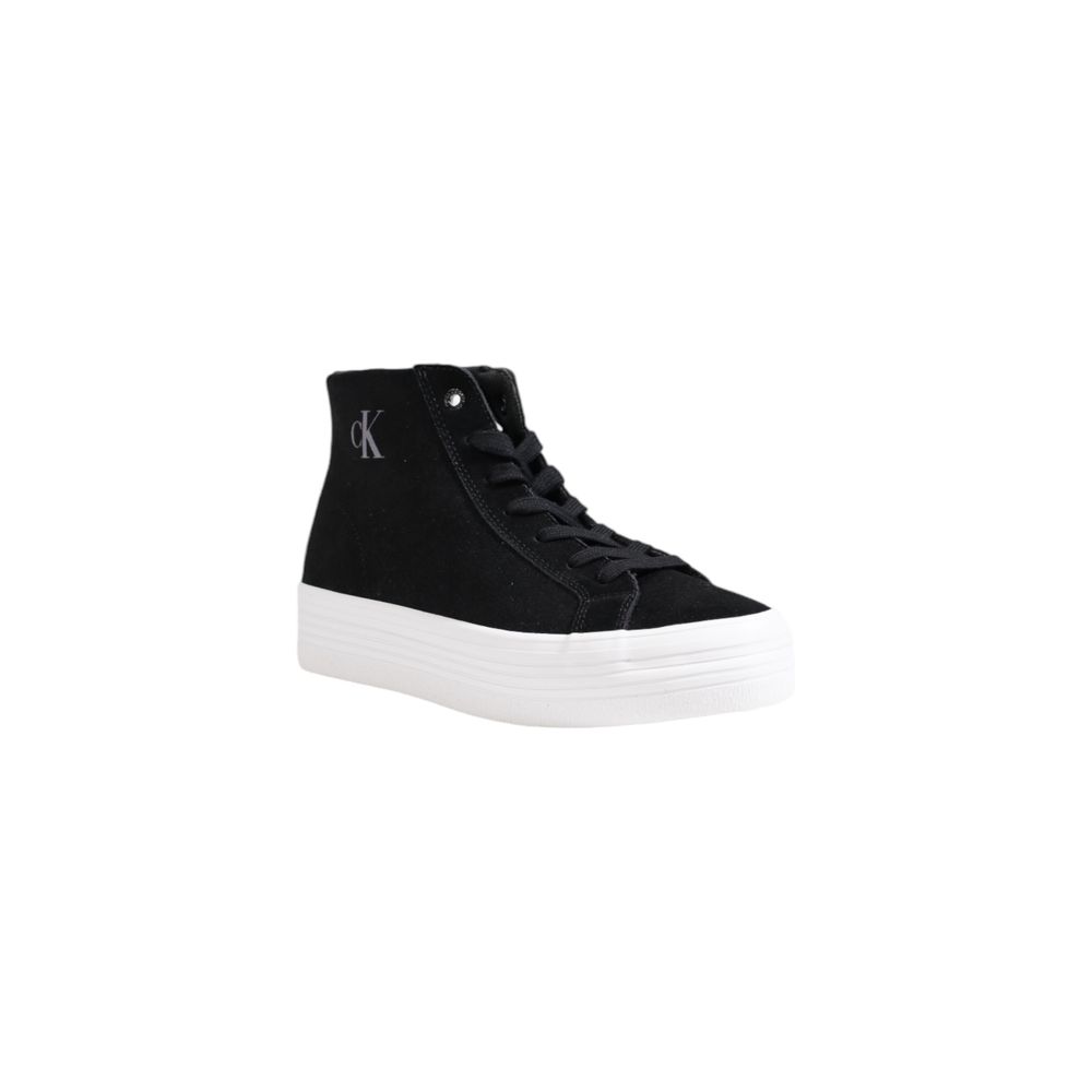 Schwarze Wildleder-Sneaker