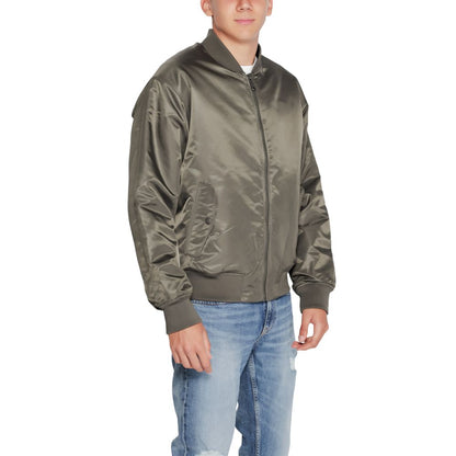 Gray Polyamide Jacket