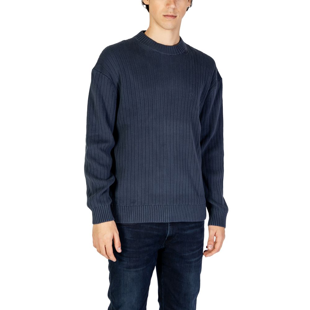 Blue Cotton Sweater