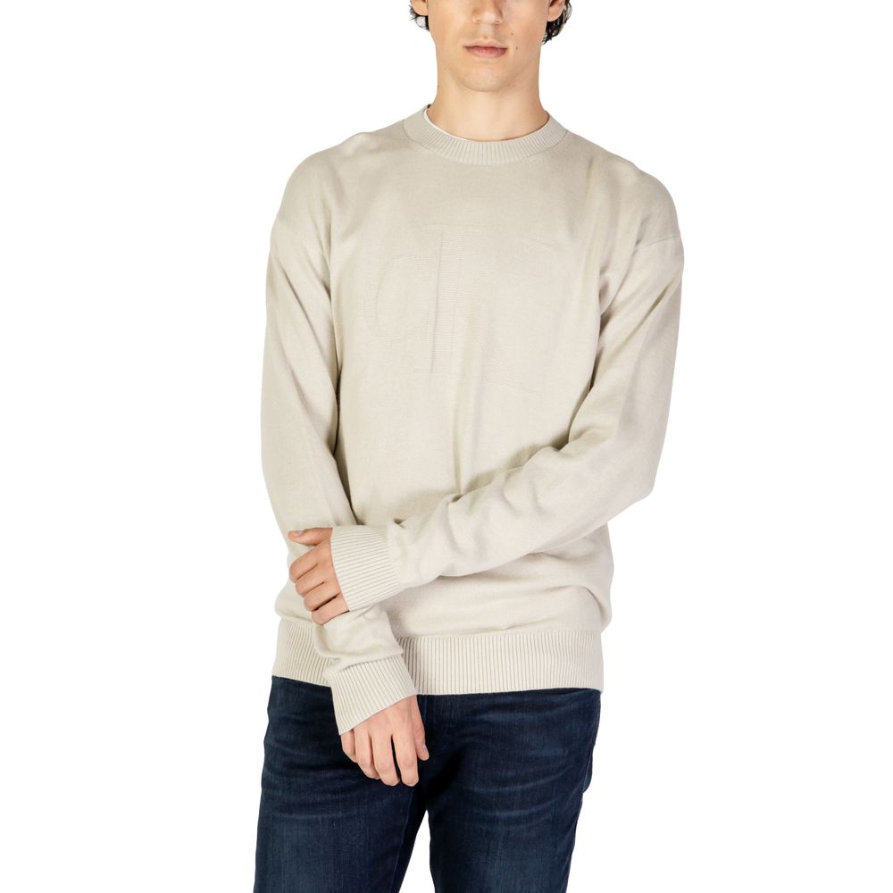 Beige Organic Cotton Sweater