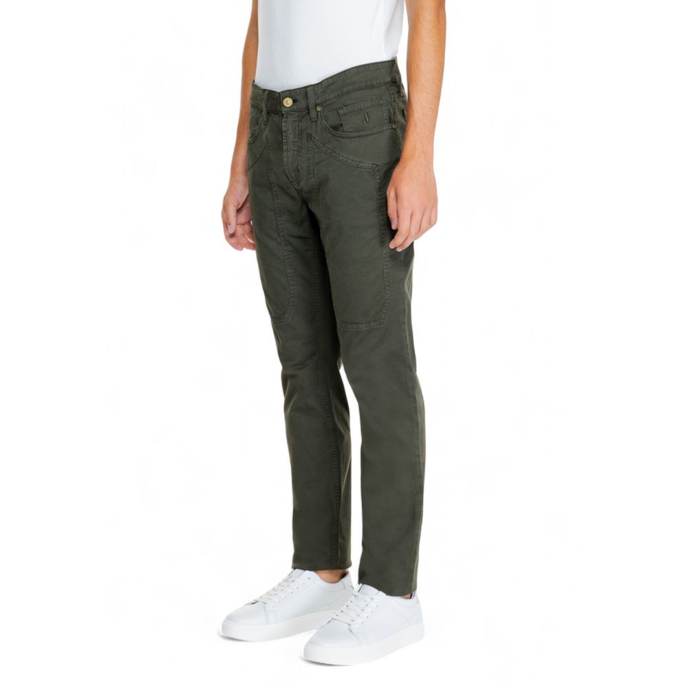 Grüne Jeans und Hose aus Baumwolle