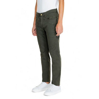 Grüne Jeans und Hose aus Baumwolle