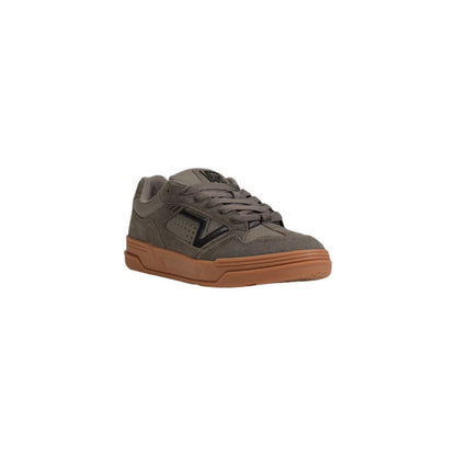 Grauer Wildleder-Sneaker