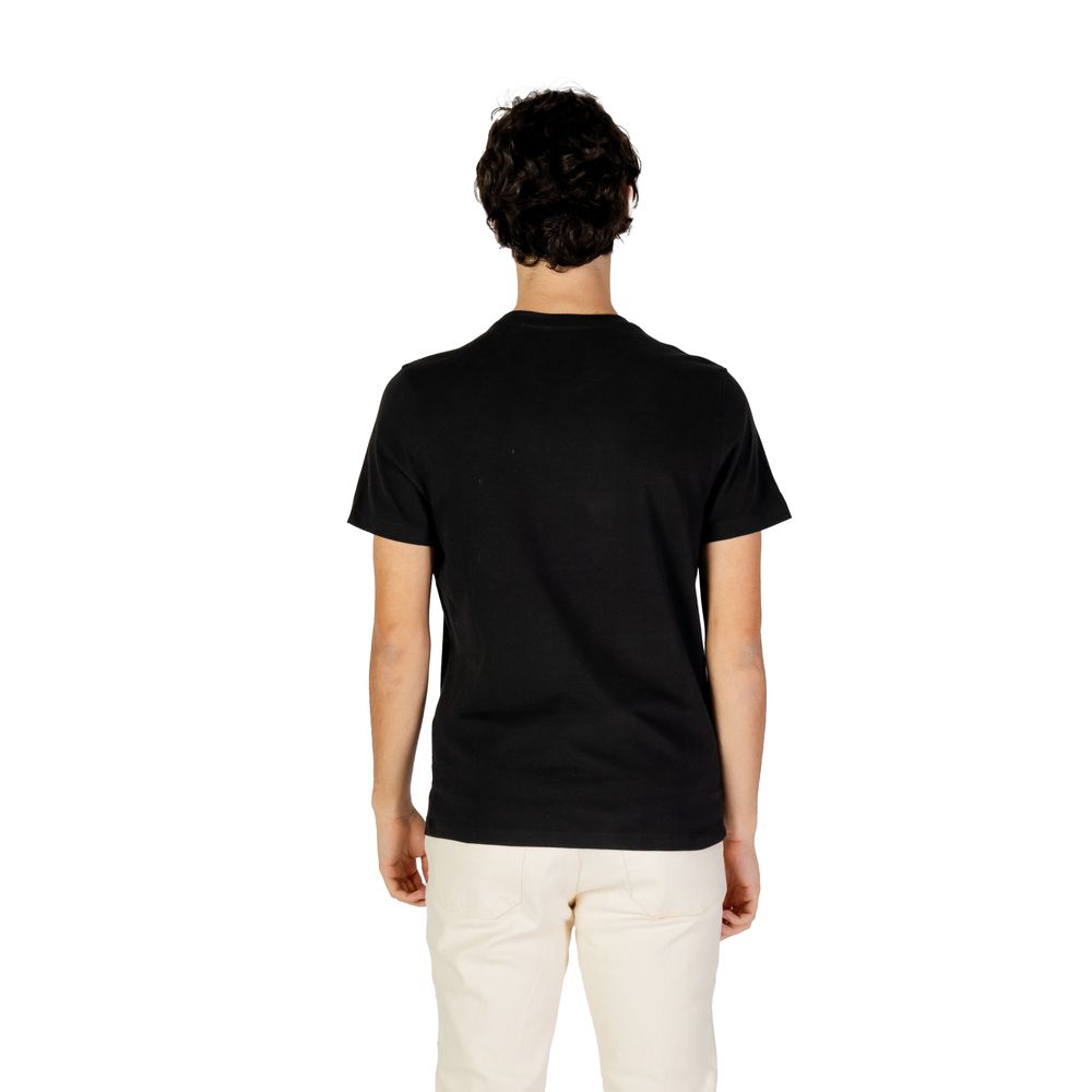 Black Cotton T-Shirt