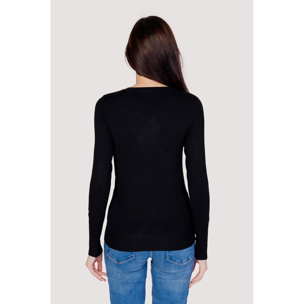 Black Cotton Tops & T-Shirt