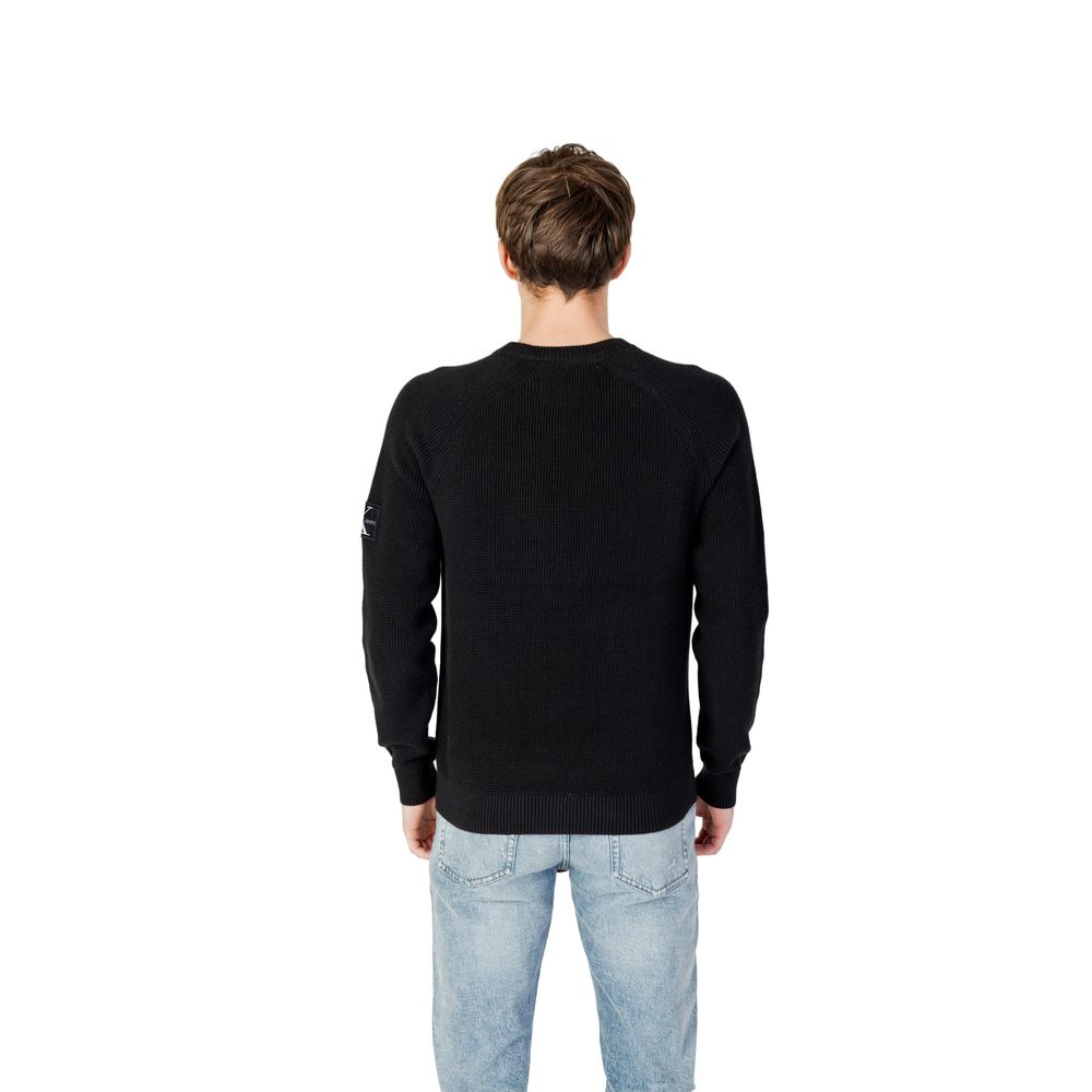 Black Cotton Sweater